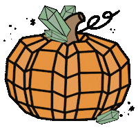 Pumpkin Patch Halloween Sticker by Contempo Crystals