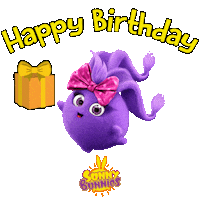 Celebrate Happy Birthday Sticker by Sunny Bunnies