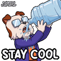 Stay Hydrated Drink Water Sticker by VeeFriends