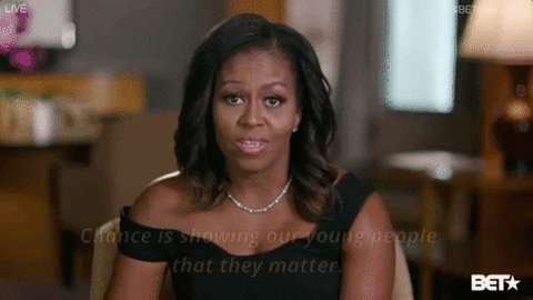 Michelle Obama GIF by BET Awards
