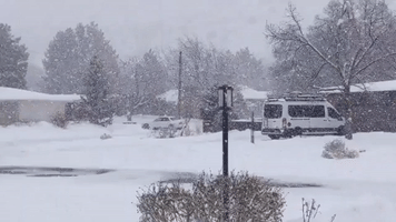 Snow Covers Parts of Utah Amid Winter Storm