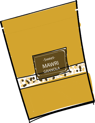 MAWRIFOODANDMORE giphyupload healthy breakfast granola Sticker