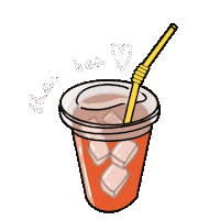 Thaitea Sticker by Sophie Rose Brampton