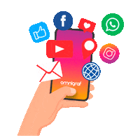 Youtube Instagram Sticker by Omnigraf
