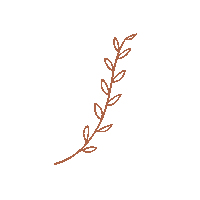 emendress plant leaf lines boho Sticker