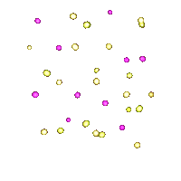 Confetti Sparkles Sticker by Cameron B. Carson LLC