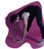 Pink Parkour Sticker by SharedSpace Movement