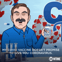 Vaccine Mike Lindell GIF by Our Cartoon President