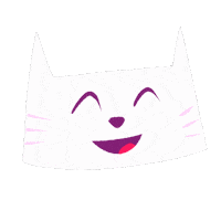 drawtobhappy cat cute kawaii animal Sticker