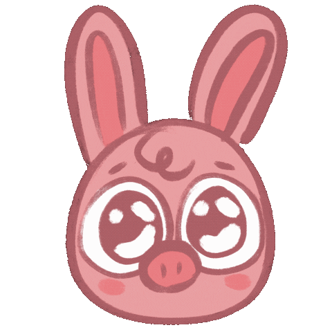 Pink Love Sticker by Loune__e