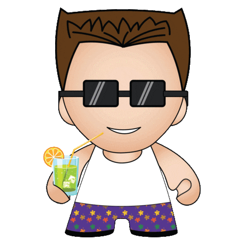 beach calor Sticker by ÁS Formaturas