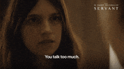 Talking M Night Shyamalan GIF by Apple TV+