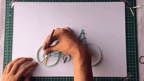 quilling GIF