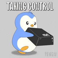 Taking Over In Charge GIF by Pudgy Penguins
