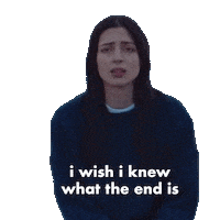 Sad I Know Sticker by Lizzy McAlpine