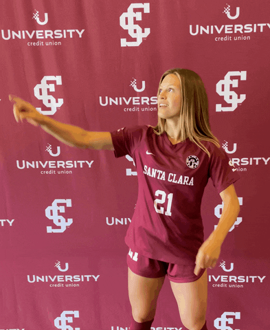 Santa Clara University Go Broncos GIF by Santa Clara Broncos