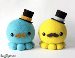 top hat GIF