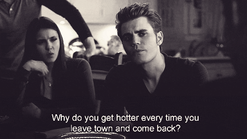 nina dobrev vampire GIF