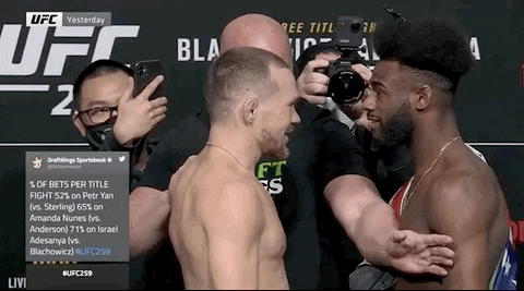 Aljamain Sterling Sport GIF by UFC