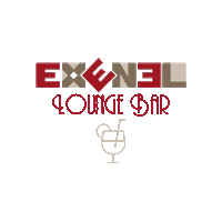 EXENEL lounge aperitivo loungebar lounge bar Sticker