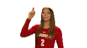 Wisconsin Volleyball Sport Sticker by Wisconsin Badgers