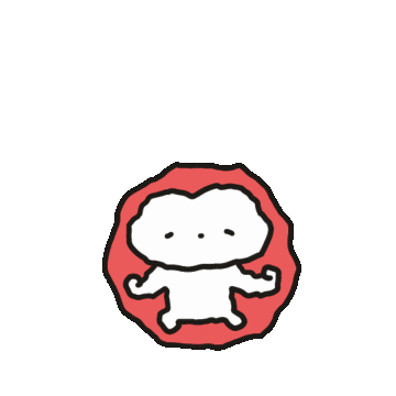 neujeok giphyupload fire character 갓생 Sticker