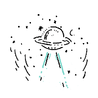 Ufo Vale Sticker