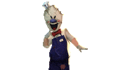 Horror Games Ice Scream Sticker by Keplerians