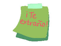 I Miss You Love Sticker by Alejandra Baiz