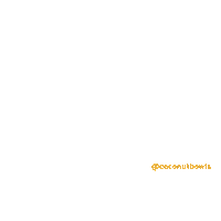 vegan Sticker by Coconut Bowls