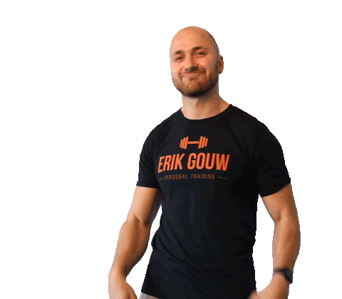 erikgouwpt giphyupload workout gym sweat Sticker