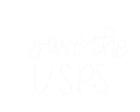 milkandhoneymade usps milkandhoneymade save the usps Sticker