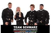 Kits Hallo Sticker by Komm ins Team Schwarz