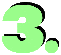 dlfnova three numbers count third Sticker