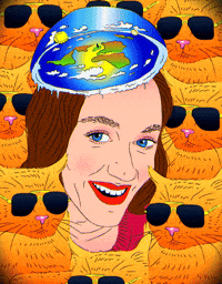 Good Morning Cat GIF by PEEKASSO