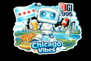 Windy City Chicago Skyline GIF by Digi 995