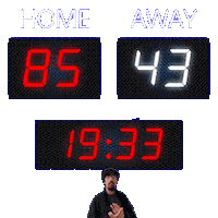 43 Away Sticker