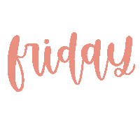 Days Of The Week Friday Sticker