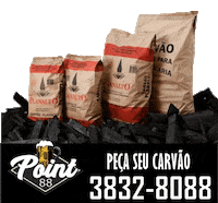 Carvao Point 88 Sticker by Point 88 Oficial
