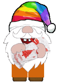 Christmas Gnome Sticker