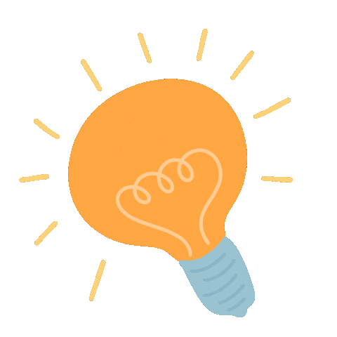 Lights Idea Sticker by Demic