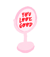 Pink Look Good Sticker by Ivo Adventures