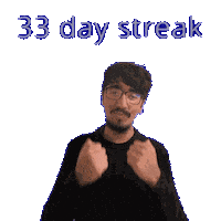 34 Day Chain Sticker