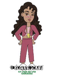 Aisha Sticker by La Casa de las Carcasas