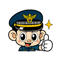 policeKR 마약예방 nostart 경찰청 Sticker