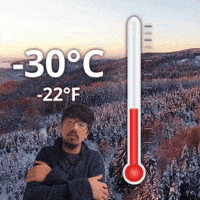 Negative Twenty Two Degrees GIF