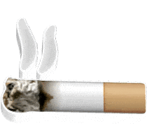 3D Smoking Sticker by AnimatedText