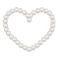 Heart Pearls Sticker by UrbanOutfitters
