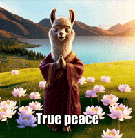 Wisdom Stillness GIF by dalaillamazen