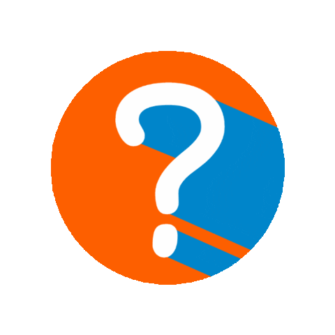 Orange Abc Sticker